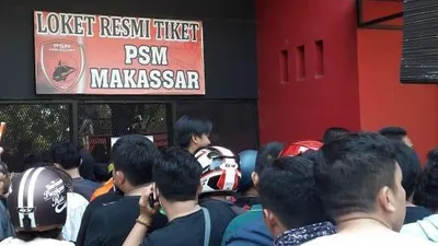Suasana jelang pertandingan Persija Vs PSM Makassar. (istimewa)