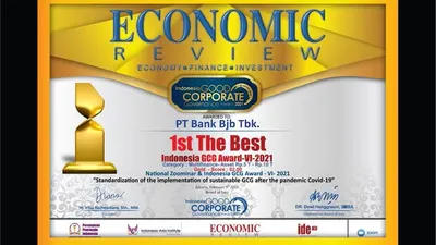 bank bjb Raih Penghargaan Indonesia Good Corporate Governance Award 2021