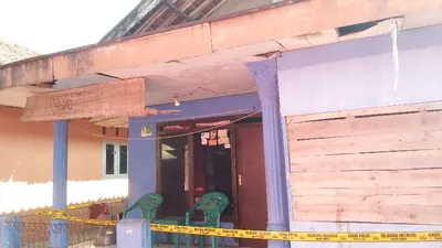 TKP penikaman di Gang Kosasih. (ayobogor.com/Husnul)