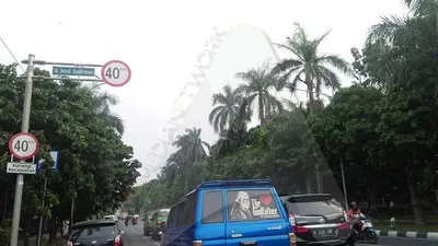 Jalan Sudirman Kota bogor (Husnul Khatimah/ Ayojakarta)
