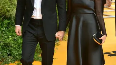 Pangeran Harry dan Meghan Markle Tampil Elegan di Premier Film Lion King.