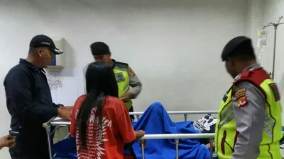 Nurul Fitri saat mendapat perawatan di RS PMI (Dok. Polsek Bogor Tengah)