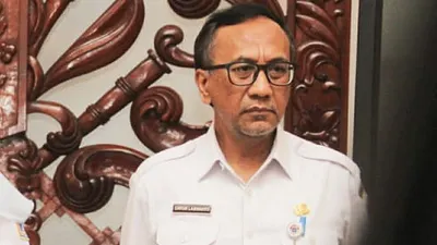 Ketua Tim Tanggap Covid-19, Catur Laswanto di Balai Kota Jakarta, Rabu (4/3/2020). (Ayojakarta.com/Khoirur Rozi)
