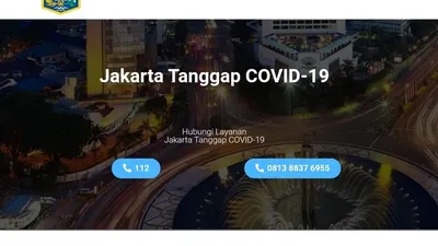 Pemprov DKI Luncurkan Situs Pantau Corona