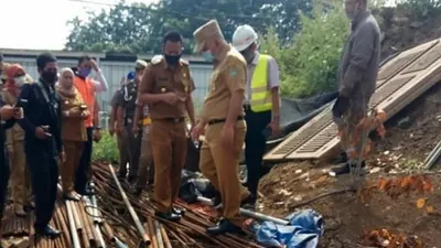 temuan bangunan yang diduga bersejarah di Bekasi/ Humas Pemkot Bekasi