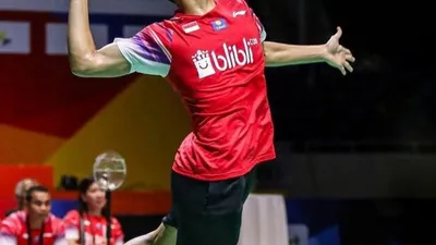 Anthony Sinisuka Ginting menjadi salah satu wakil Indonesia yang lolos perempat final Yonex Thailand Open 2021/IG Anthony Ginting