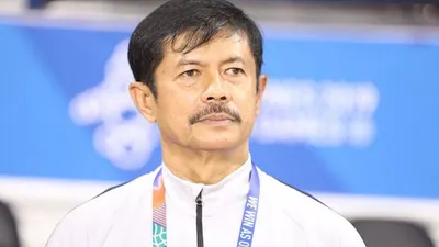 Direktur Teknik PSSI, Indra Sjafri. (Garry Andrew Lotulung/Kompas.com)