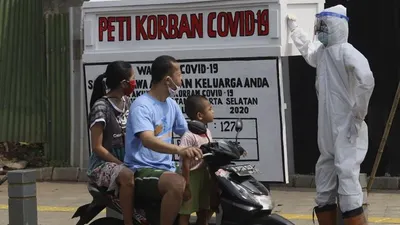 sebagai ilustrasi. instalasi peti jenazah korban corona/ Suara.com