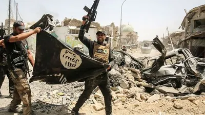 Ilustrasi kekalahan ISIS di Irak (AFP Photo/Ahmad Al-Rubaye)
