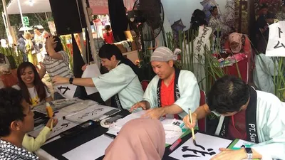 Salah satu stan yang ramai dikunjungi pengunjung Jak-Japan Matsuri 2019/Ayojakarta.com