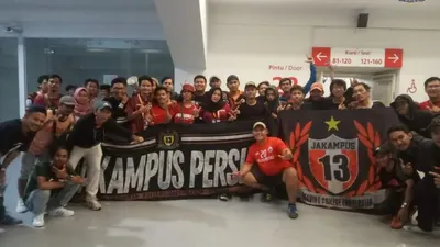 Jakampus Persija saat mendukung Persija Jakarta (dok Jakampus)