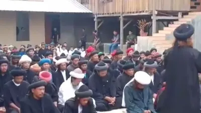 Jemaah An-Nadzir merayakan Iduladha lebih cepat pada Kamis (30/7/2020)/ YouTube