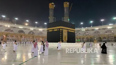 ilustrasi jamaah umrah/ ist via Republika