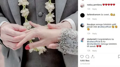 Pengantin Baru, Ini Janji Manis Richard Kevin buat Cut Tari