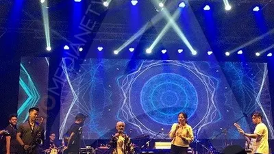 Suasana rehearsal kick Off JakJazz'in Aja di Live Space Lot 8 SCBD (Ayojakarta.com/Istihanah Soejoethi)