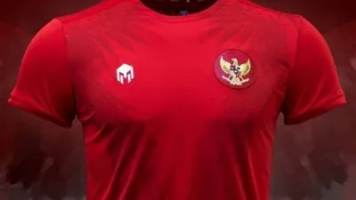 Jersey terbaru Timnas Indonesia keluaran apparel Mills. (Instagram Mills @millssportid)