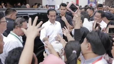 Presiden Jokowi. (Afri Rismoko/Ayo Media Network)