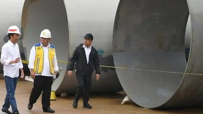 Jokowi: Pembangunan Sarana Prasarana Pengendalian Banjir Terkendala Pembebasan Lahan Sejak 2017