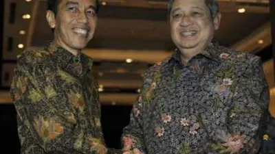 Presiden Joko Widodo dan Presiden ke-6 RI, Susilo Bambang Yudhoyono/Suara.com