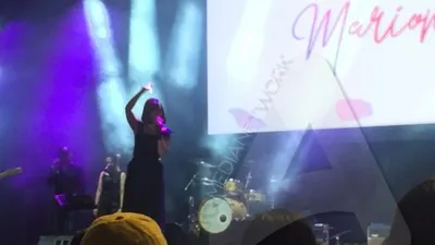 Penampilan Marion Jola di panggung Gudfest 2019/Ayojakarta.com-Istihanah Soejoethi
