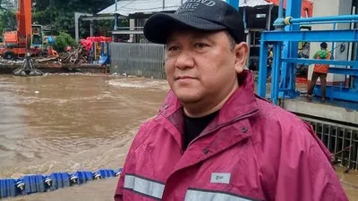 Kepala Dinas Sumber Daya Air (SDA) DKI Jakarta, Juaini Yusuf. (Monitor.id/Asep)