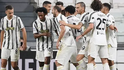 Pemain Juventus selebrasi golnya ke gawang Sampdoria dalam laga pekan perdana Serie A, Senin (21/9/2020) dini hari WIB. (AP Photo)