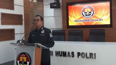 Kabagpenum) Humas Polri Kombes Pol Asep Adi Saputra (Ayojakarta.com-Dhika Alam Noor)