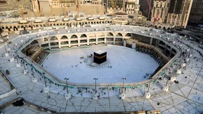 Imbas Penyebaran Covid-19, Suasana Kabah Sepi