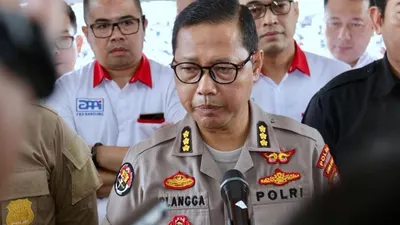 Kabid Humas Polda Jabar, Kombes Pol Saptono Erlangga.  Foto: Republika/Djoko Suceno
