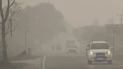 Ilustrasi kabut asap/Antara