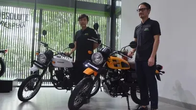 Kawasaki luncurkan W175 TR melengkapi segmen sepeda motor bergaya retro (Kompas.com/Bayu Nurpatria)