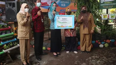 Kampung KB Batuhulung, Kelurahan Balumbang Jaya, Kecamatan Bogor Barat, Kota Bogor raih juara/ dok