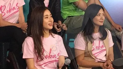 Kang Sora saat jumpa pers bersama para pemain film Bebas saat Pre-Event Korea Indonesia Film Festival 2019 di CGV Grand Indonesia/Ayojakarta.com