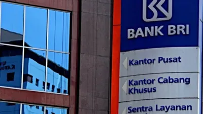 Ilustrasi kantor BRI
