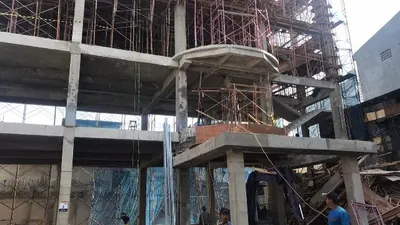 Proses pembangunan gedung kantor kelurahan di Jakbar/barat.jakarta.go.id