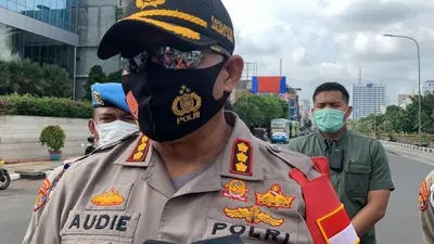 Kapolres Metro Jakarta Barat Kompol Audie S Latuheru. Foto: Republika/Nugroho Habibi