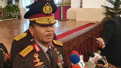 Kapolri Idham Aziz (Kompas.com/Ihsanuddin)