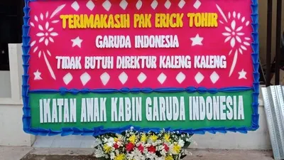 Karangan bunga IKAGI (Istimewa)