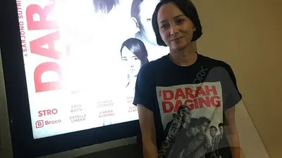 Pemain film Karina Suwandi (Ayojakarta.com/Istihanah Soejoethi)