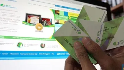 Ilustrasi kartu BPJS Ketenagakerjaan. (CNBC Indonesia)