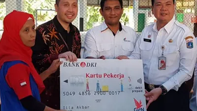 [Ilustrasi] Kartu Pekerja Jakarta (Foto : / Beritajakarta.id)
