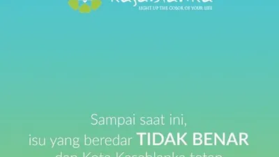 Keterangan Resmi Mal Kokas dalam instagramnya menjawab hoax lockdown. (instagram:  @kotakasablanka)