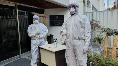 Kantor KBRI di Korea Selatan kembali dibuka, Senin (2/3/2020) (Humas KBRI Seoul)