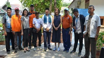 Wakil Wali Kota Jaksel Isnawa Adji meresmikan Program Kebagusan Bijak Kelola Sampah/selatan.jakarta.go.id