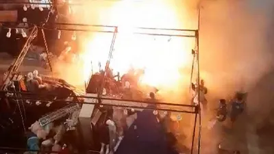 Kebakaran di Mal Thamrin City, Jakarta Pusat, Kamis (27/2/2020)