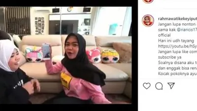 Kekeyi dan youtuber Ria Richis saat berkolaborasi/ instagram