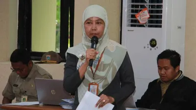 Kepala BPS Kabupaten Kepulauan Seribu, Puji Mahastuti. (Dok. Pemkab Kepulauan Seribu)