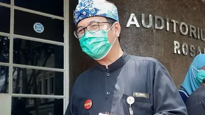 Kepala Disnaker Kota Bandung Arief Syaifudin di Balai Kota Bandung, Kamis (8/10/2020). (Ayobandung/Nur Khansa)