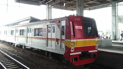 Kereta di Stasiun Bogor