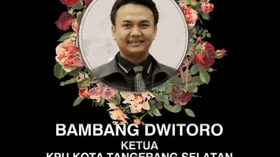 Positif Covid-19, Ketua KPU Tangsel Bambang Dwitoro Meninggal Dunia. [Istimewa]